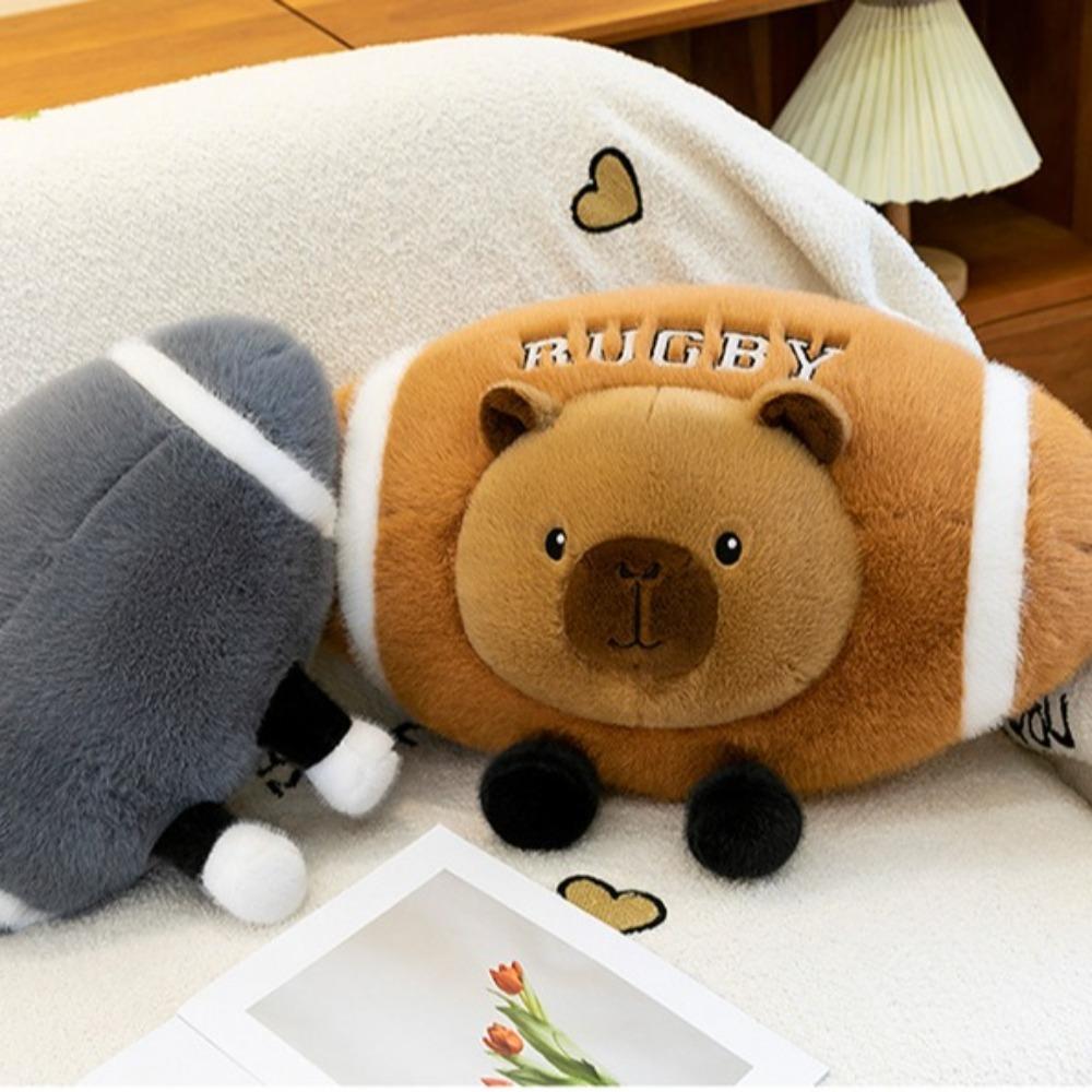 Simulation Capybara Plush Doll Fluffy Capibara Fluffty Doll Capybara Plush Toy  Christmas Toy