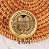 Brass Double-Sided Spinning Good Fortune Fingertip Decompression Toy