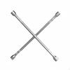 4Way Lug Wrench LaborSaving Wheel Brace Cross for Roadside Emergency, Car