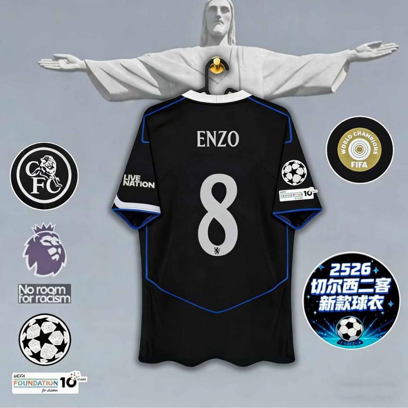 2025-2026 Chelsea Maglia Casa Trasferta Versione Fan Giocatore Enzo Palmer Coppa del Mondo per Club Maglia da Calcio