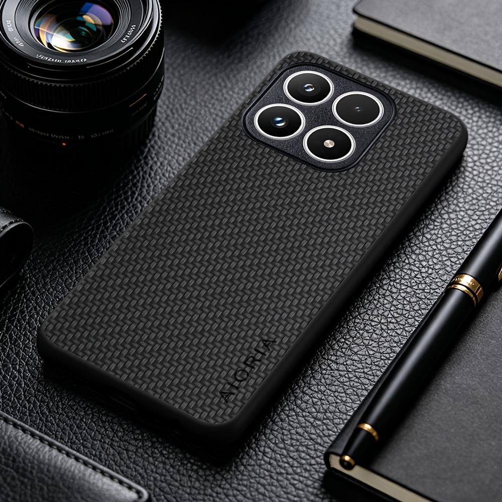 Phone Case: New Stylish Business Casual Phone Case for Xiaomi 17T Pro 17 Pro Max Ultra Faux Carbon Fiber Synthetic Leather Phone Cover