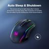 Souris gaming double mode sans fil/filaire Redragon M910-KS RANGER LITE RGB2.4G, 8000 DPI, boutons de tir rapide - Noire