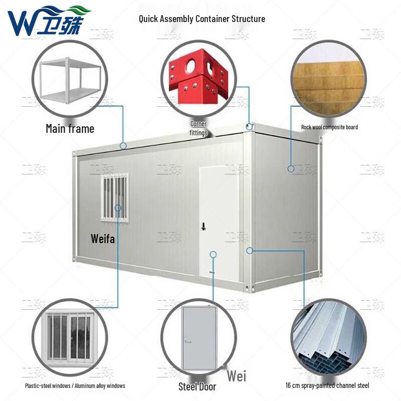 Weishu Detachable Prefabricated Container House