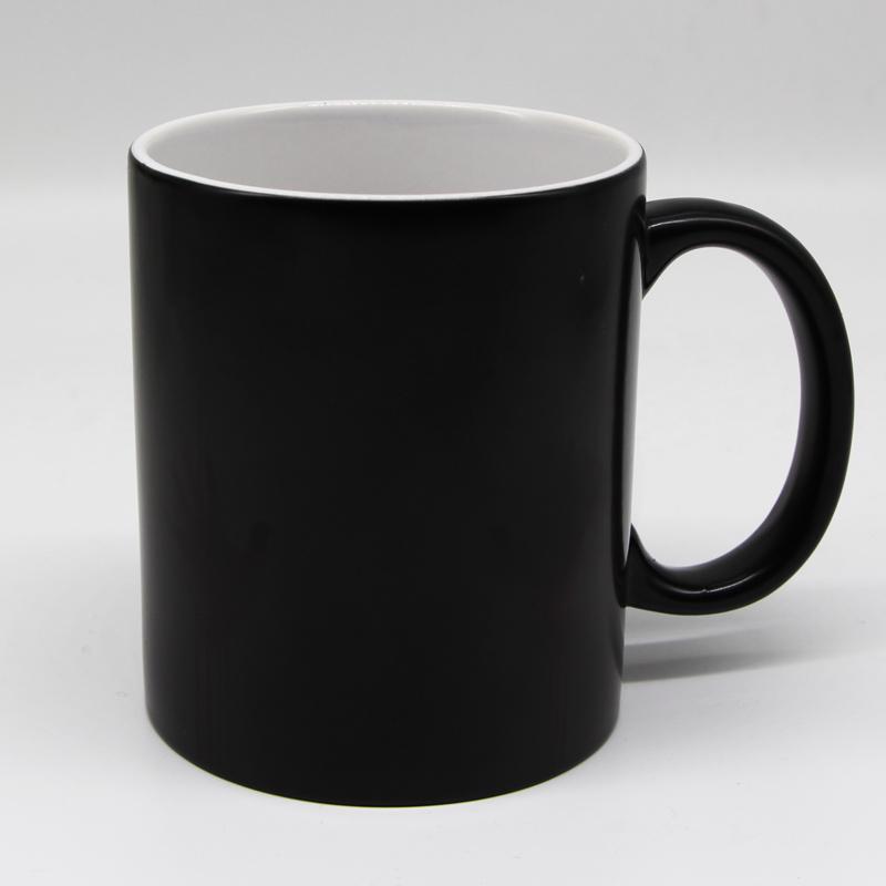 Funny Novelty Animal Lion Ceramic Color Changing Coffee Mugs, Magic Tea Cup Mug, Surprised Gift, 330ML