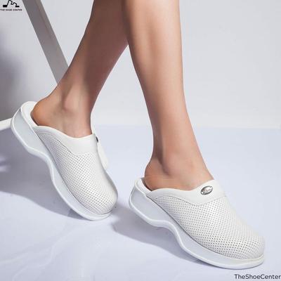 Women Slippers New Orthopedic Sabo Shoes Sandals Orthopedic Base Nurse Doctor Hospital Medical Casual Quality Soft Comfort Anti-Slip Clog