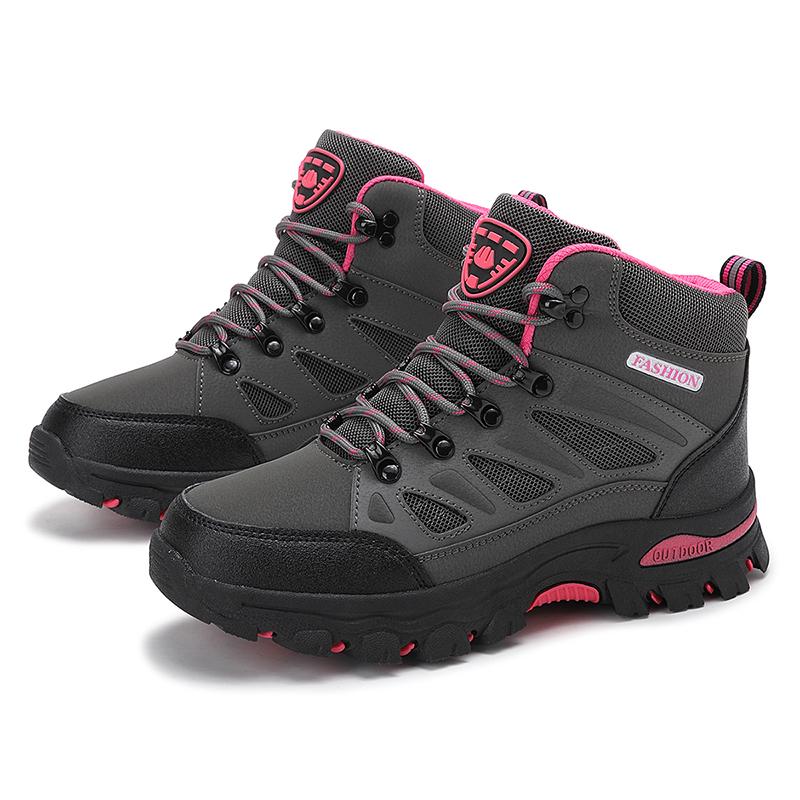 Dámské outdoorové turistické boty Nepromokavé trekové kempingové trailové boty Protiskluzové Odolné Boty pro horolezectví Dámské kotníkové boty