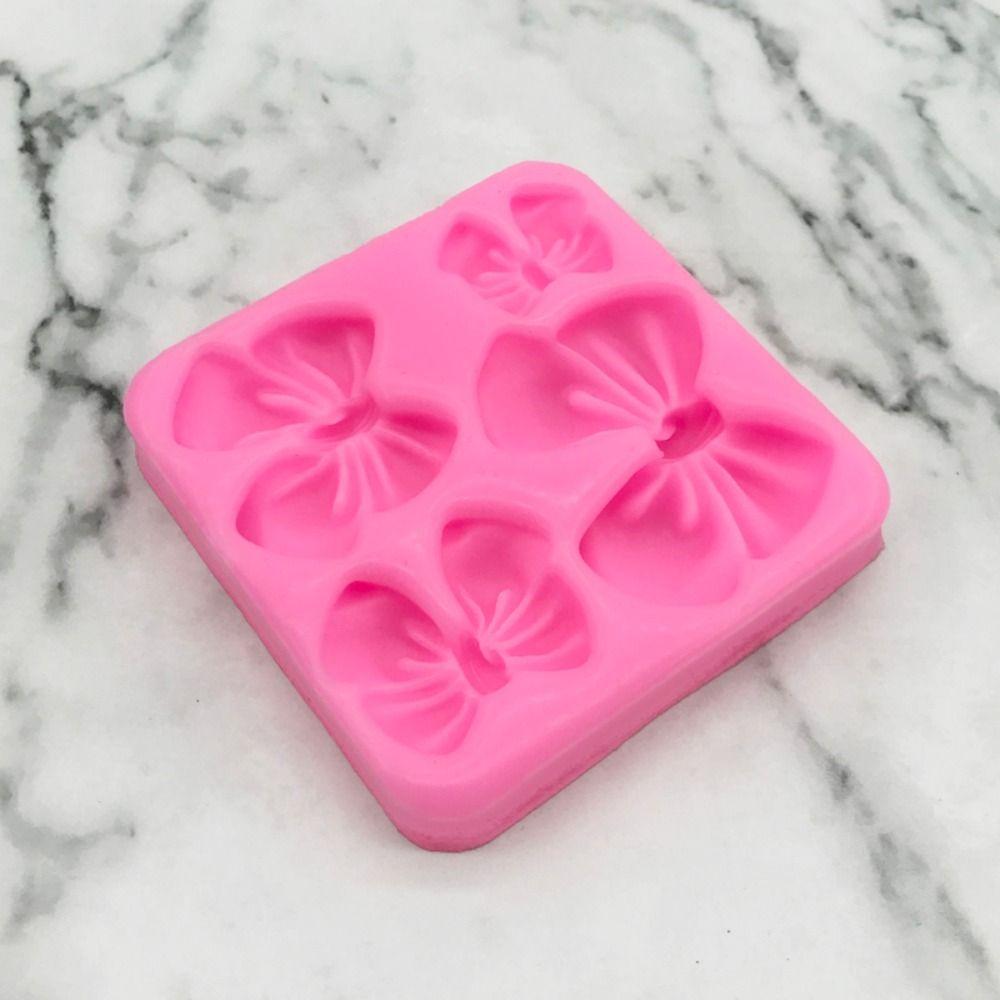 Fondant Cake Bow Shaped Cake Decorations Chocolate Mold Baking Tool Silicone Mold Baking Mould
