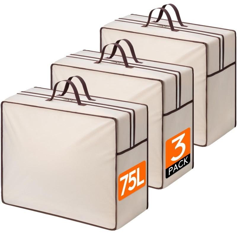 3pcs Travel Storage Bag Set Foldable Wash Bag Clothing Sorting Packing Cubes Luggage Organizer Portable Travel Pouch 6790₽