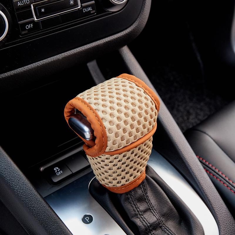 

Car Non-Slip Gear Shift Handle Cover Wear Resistant Gear Knob Protective Sleeve Universal Auto Interior Decoration Accessories хакі