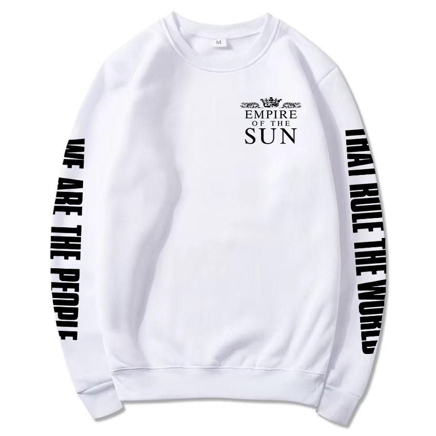 We Are The People Black Long Sleeve Sweatshirt Empire of The Sun Graphic Hoodies Long Sleeve Unisex Clothing