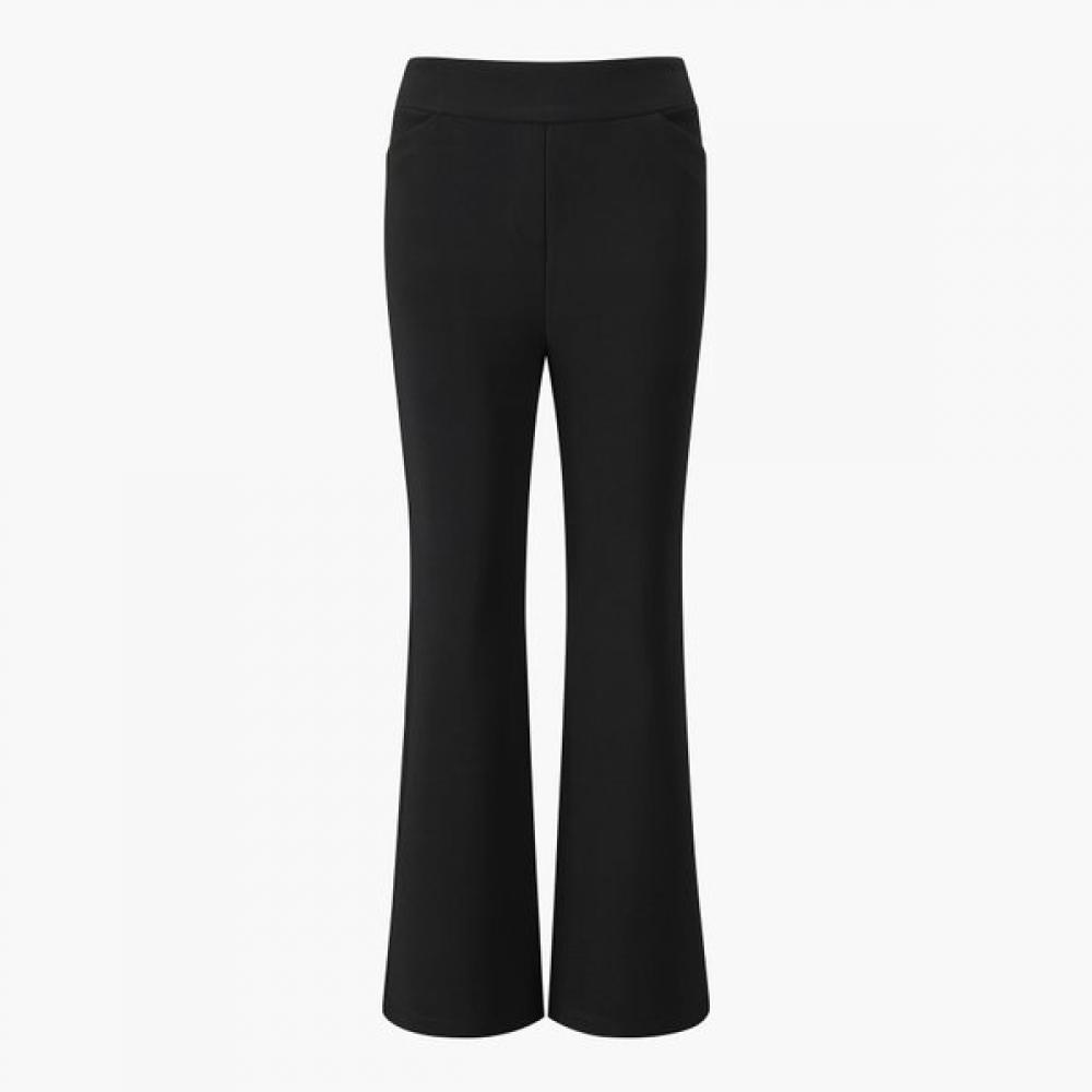 MunSingwear Women S Mink Bonding Bootcut leggingS Black Mr422pwmo6