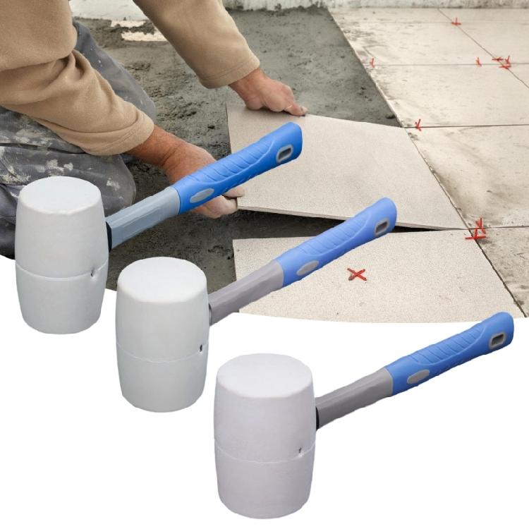 Multipurpose Rubber Mallets Rubber Hammer For Construction Projects AntiSlip Handle Wood Floor Tile Fitting Projects