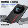Suitable for Transsion PhantomVFlip Mobile Phone Case Carbon Fiber Kevlar Pattern Anti-drop Ultra-thin Leather Case Protective Case