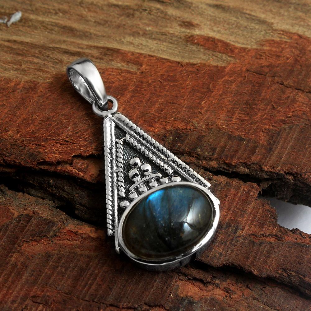 Pandantiv labradorit, bijuterii din argint, 925 sterline, bijuterii femei, bijuterii fashion, pandantiv lucrat manual