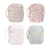 Quilted Makeup Bag Travel Cosmetic Bag Fashion Practical Women with Zipper Pouch Gift Purse Toiletry Organizer Wash Handbag