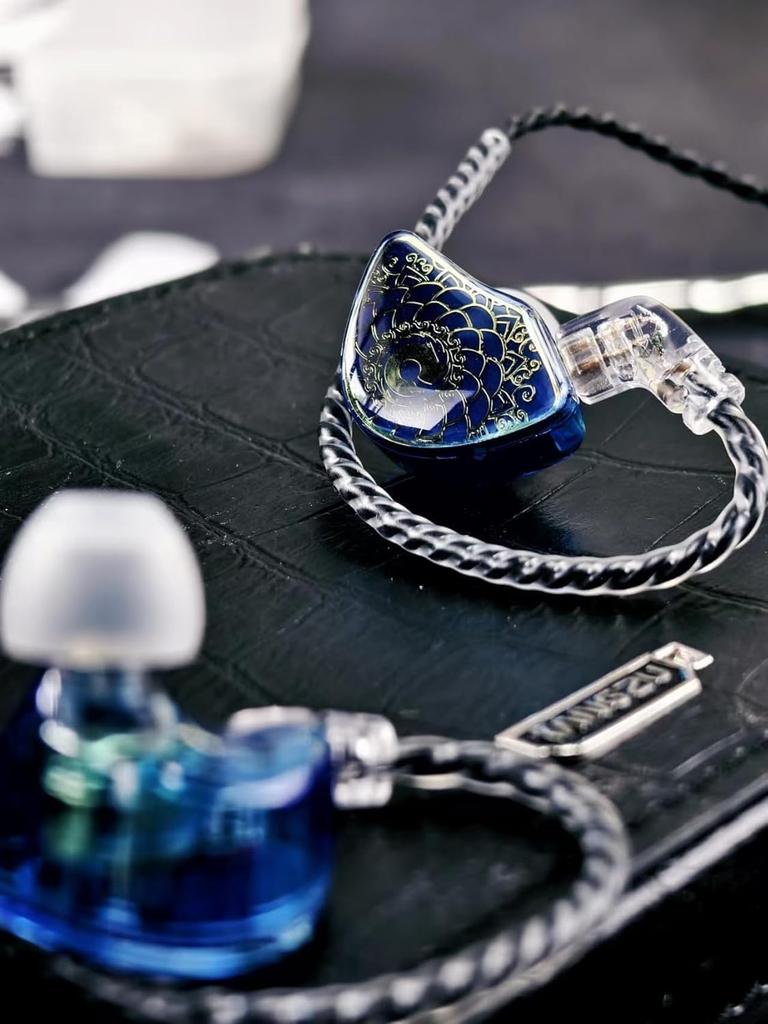 TANGZU Wan'er S.G Wired Earphones, In-Ear, Ear-Hook, High-End In-Ear Monitor with Dynamic Diaphragm, 10mm PET Dynamic Driver, Noise Cancellation,