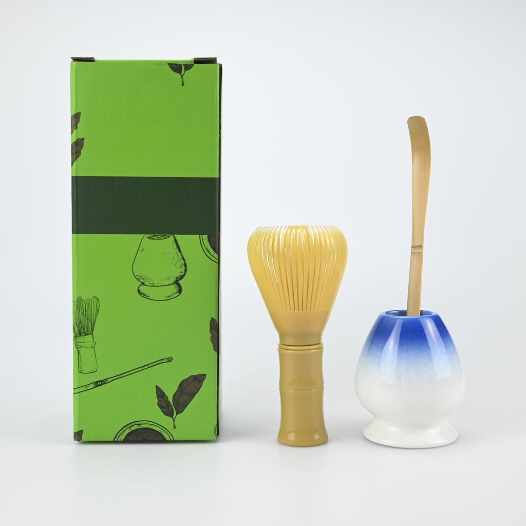 3PCS/Set Japanese-style Plastic Tea Whisk, Matcha Spoon, Tea Whisk Stand, Perfect Gift For Ceremony, Traditional Decoration