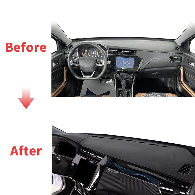 For Chery Tiggo 2 Pro -2024 2025 High Quality Dashboard Cover Dashmat Sunshade Anti‑UV Protector Dash Mat Pad Accessories