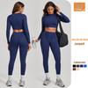 3D Patchwork Yoga Set: Wrinkle-Resistant, Hip-Lifting, Versatile Sportswear