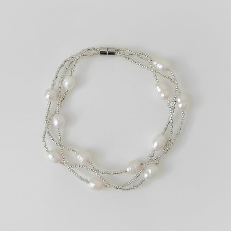 FANTASTIC PLANET pure beads pearl bracelet