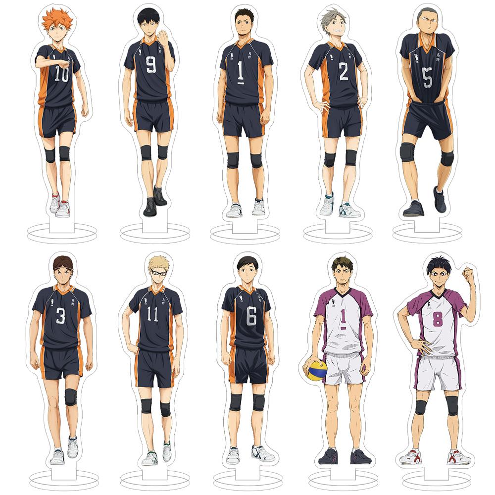 Haikyu Official character Ushijima Eita Semi Reon Ōhira Satori Tendō Goshiki Shirabu Sagae Anime Figure Acrylic stand ornament