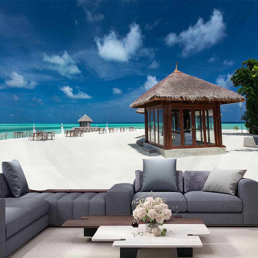 Laeacco Japon Kiraz Çiçeği Goblen Pembe Duvara Monte Fuji Goblen Antik Tapınak Baskı Ev ​​Dekorasyonu