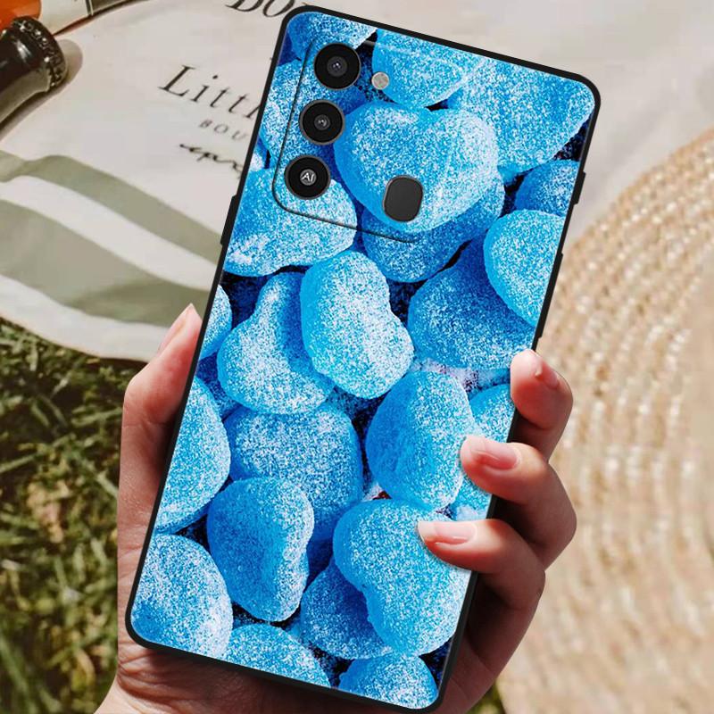 Soft Cover For Tecno Spark Go 2022 Case SparkGO Protective Silicone TPU Funda for Tecno Spark 8C Case Spark8C 8 C KG5k KG5j Capa