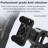 New motorcycle mountain bike riding phone holder anti shake push-pull bike navigation phone holder