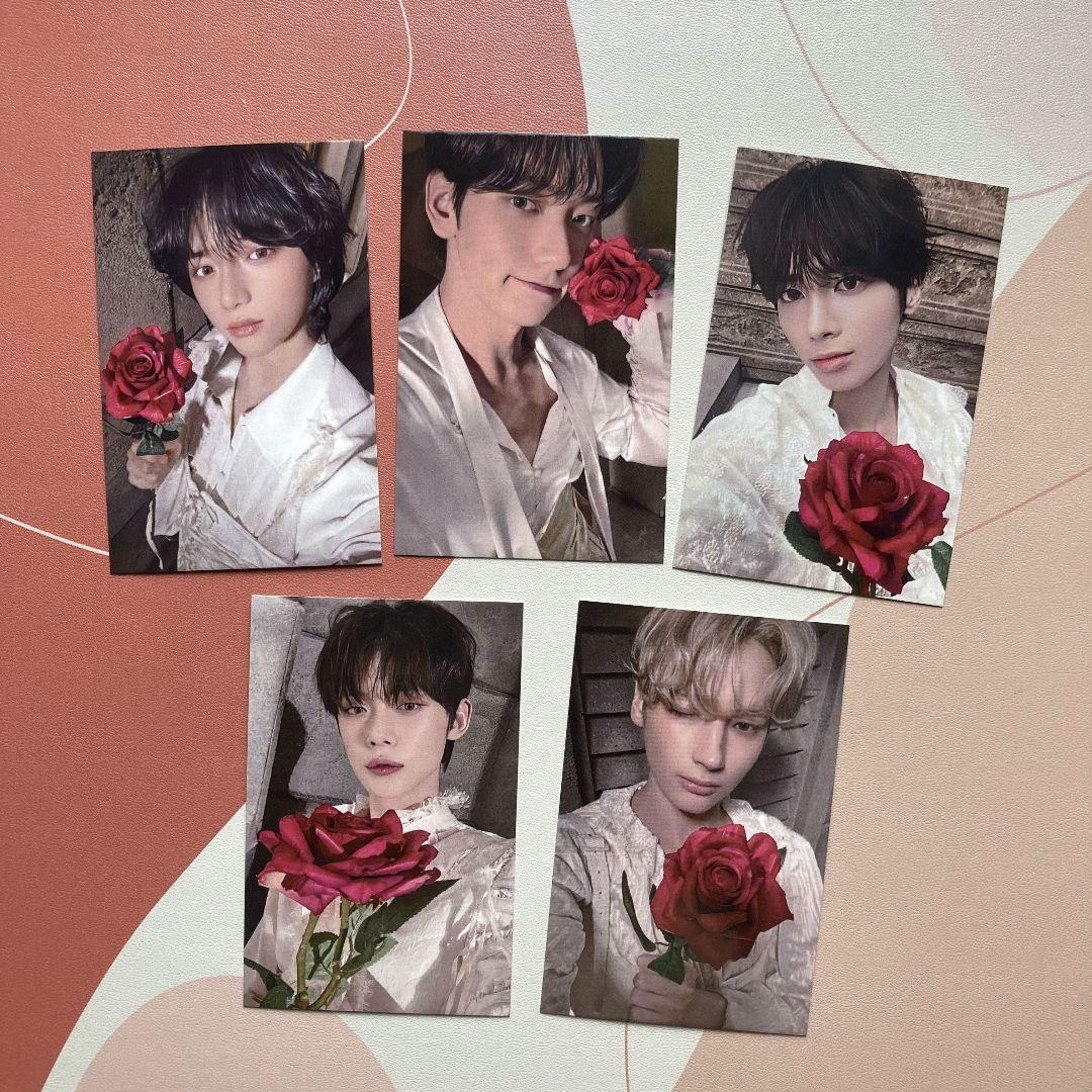 

[USED] Korea TXT TOMORROW pre-recorded Sanok trading cards, 5 cards for all members