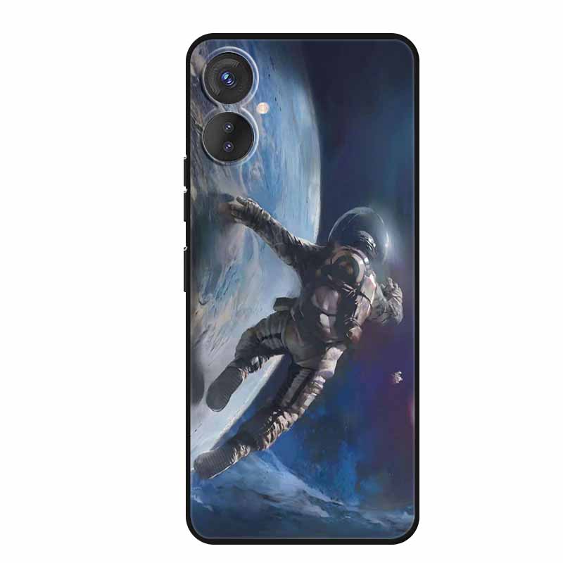For Tecno Spark 9 Pro Case Astronaut Silicone TPU Soft Back Cover Cases For Tecno Spark9 Pro 9Pro KH7 KH7n Funda Spaceman Capa
