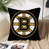 B-Boston-N B-Bruins Pillow Case Square Pillow Bedroom Sofa Leisure Comfort Cushion Car Living Room Home Decoration