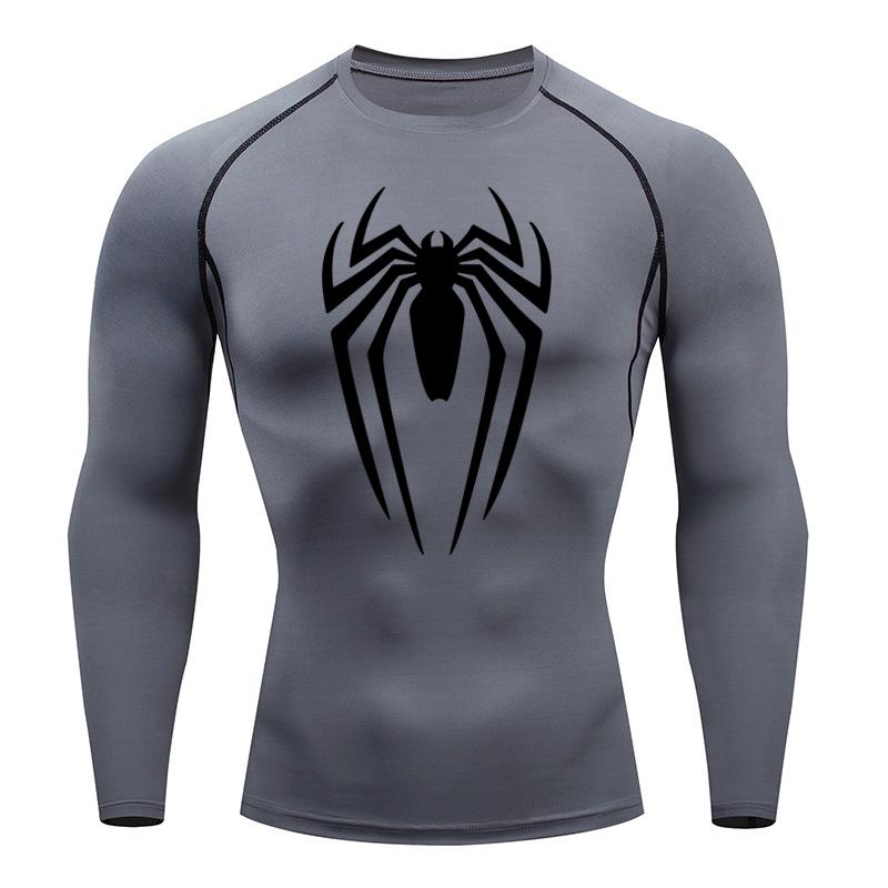 Men Running Compression T-shirt Sport Tees Gym Fitness Sweatshirt Male Jogging Tracksuit Homme Athletic Shirt Tops