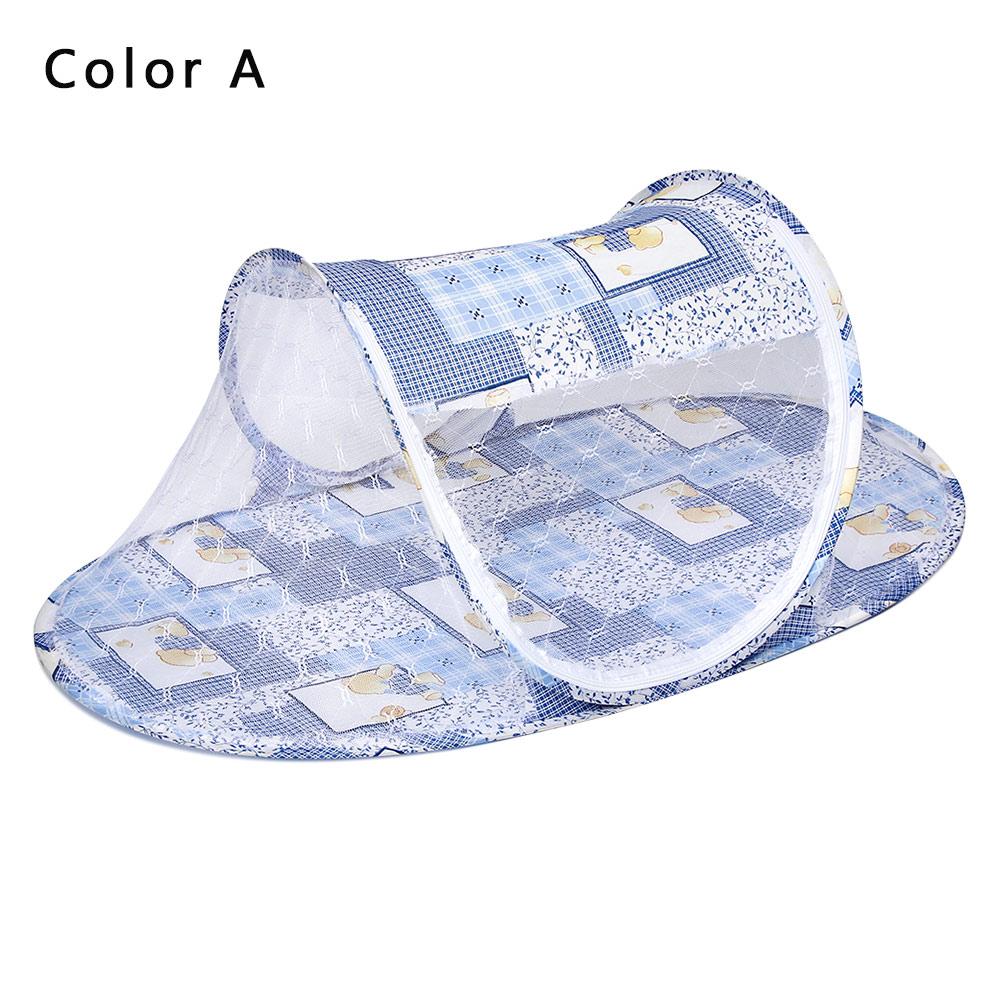 Foldable Kids Baby Summer Bed Room Netting Canopy Bedding Dome Tent Mosquito Net Mesh Fabric Border Decor Insect Prevention