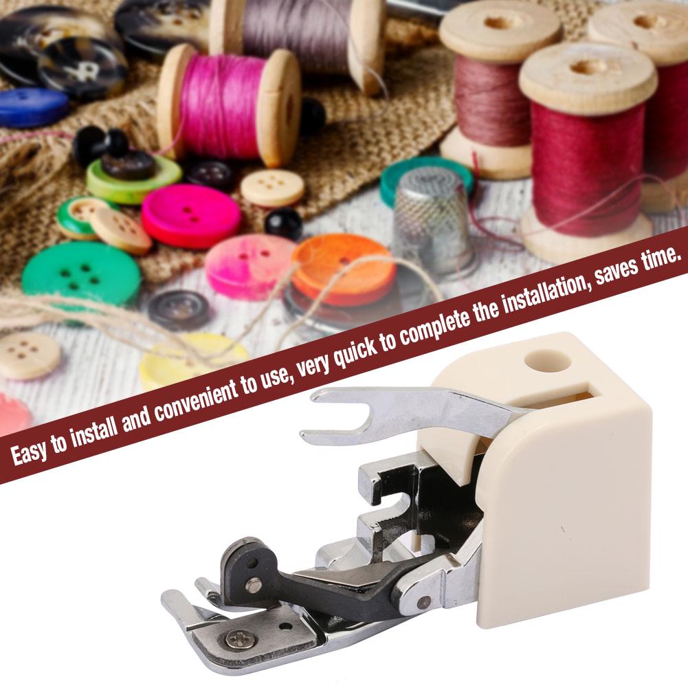 Side Cutter Presser Foot,   & Sturdy, Fits Household Sewing NaMachines for  , Singers, and More, Crte Professional Sewing Craft, Save Tim