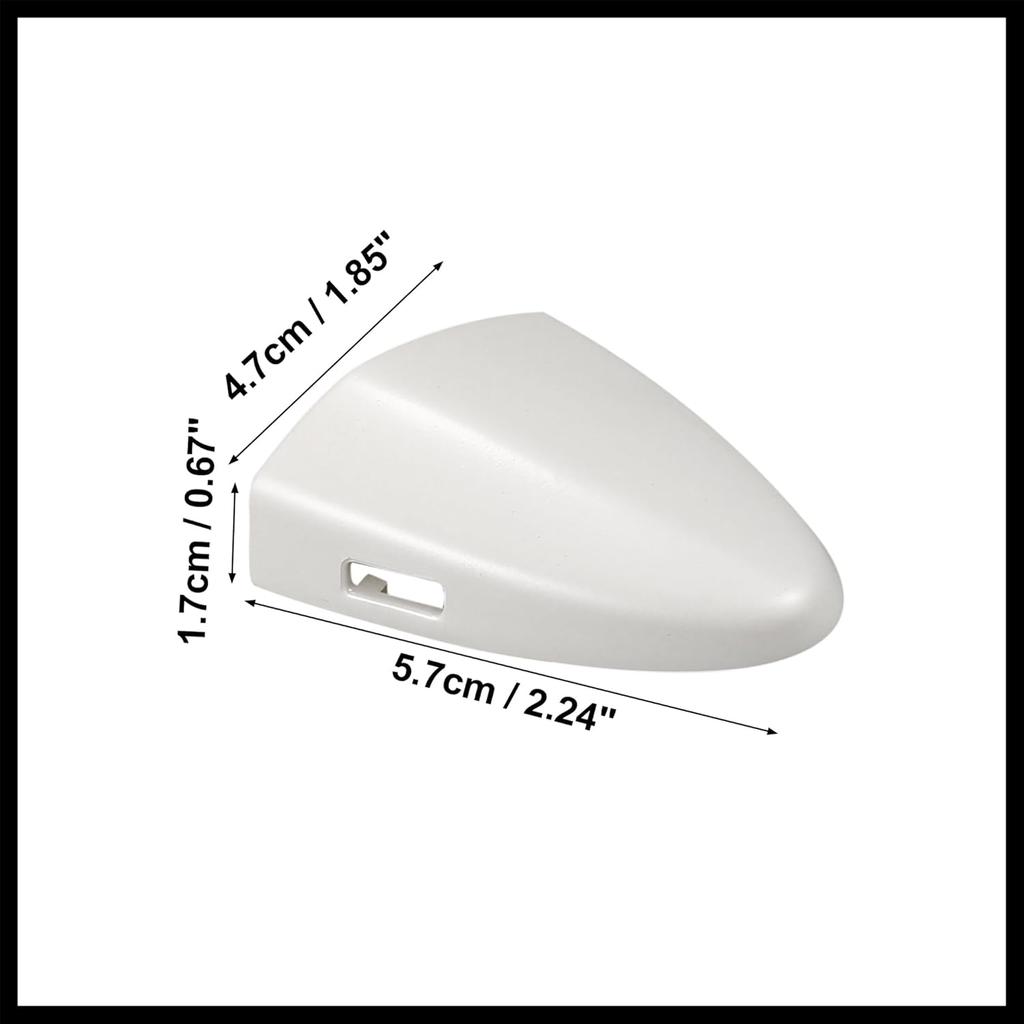 Front Left Ouside Door Handle Key Cover Cap for Lexus IS250 IS350 is F 69218-53021 White Durable Material