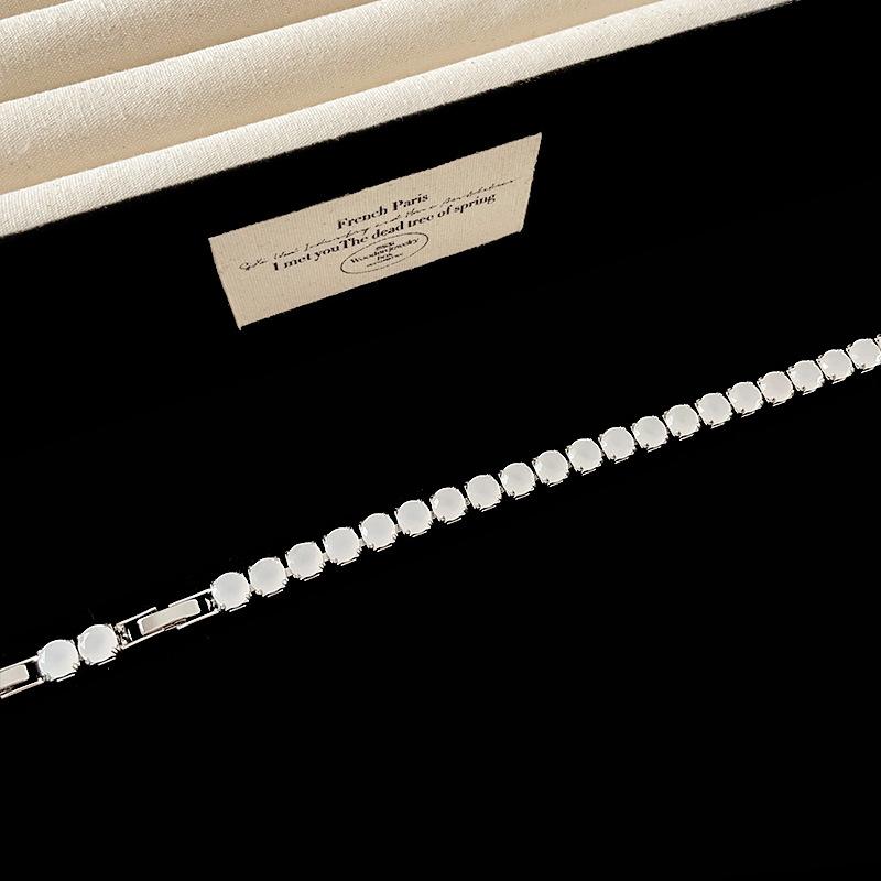 

Браслет из металла Morandi Zircon, женский, высокого класса, с чувством ниши, индивидуальностью, темпераментом, элегантной модой, универсальным браслетом, ювелирным изделием