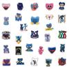 50 Pcs Pvc Poppy Playtime Huggy Wuggy Waterproof Stickers Cartoon Graffiti Anime
