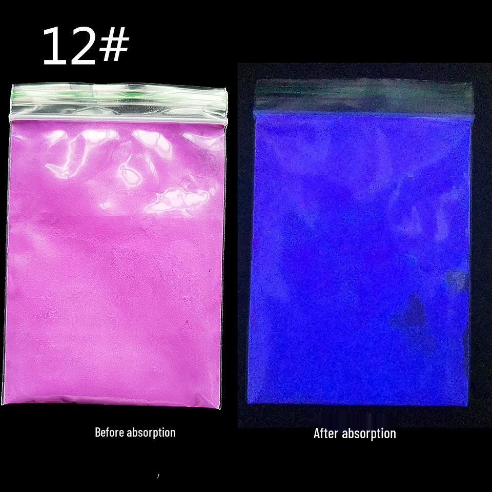 High Brightness Long-Lasting Luminous Powder 10g - DIY Nail Glitter Resin Pendant Kit