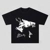Billie Eilish Y2k Grafiken Baumwolle Unisex Shirt 2026 Neues Rundhals Kurzarm Unisex Damenmode Hiphop T-Shirt Fan Geschenke