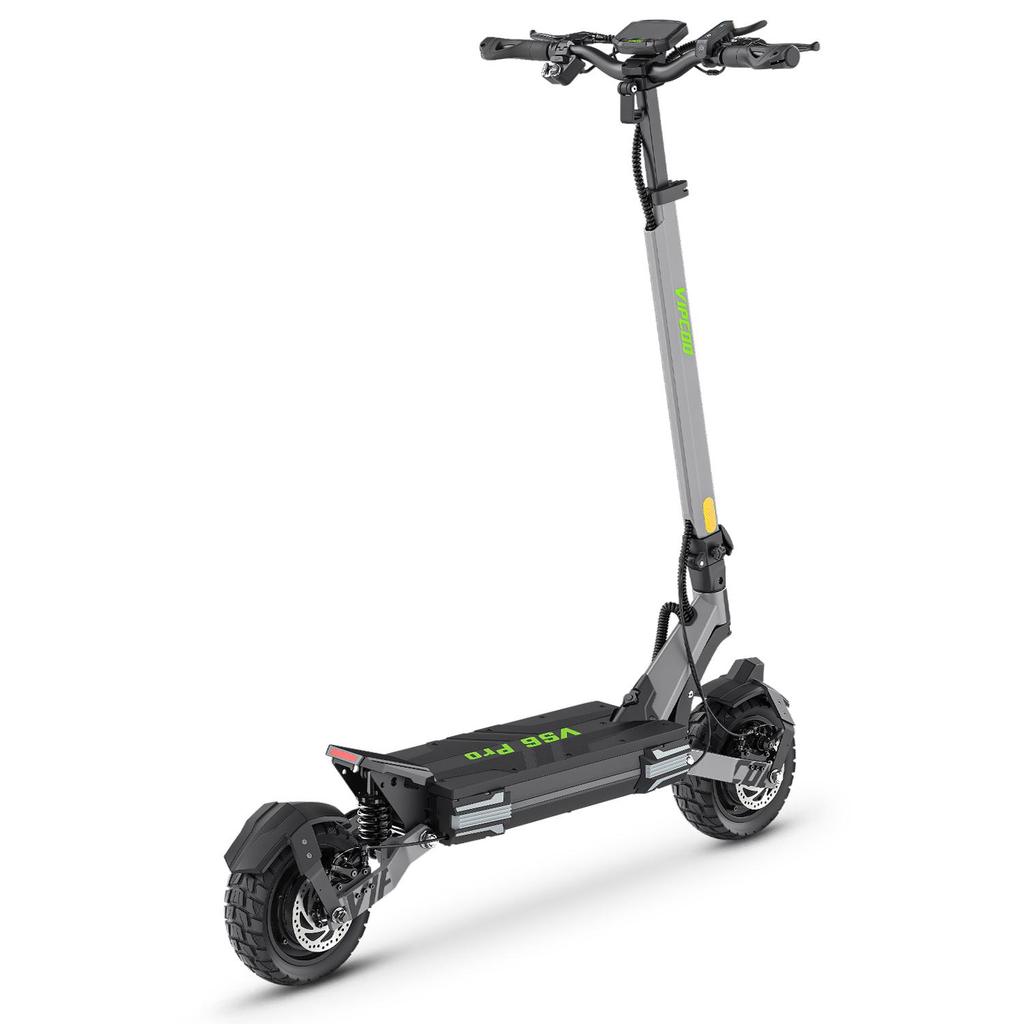VIPCOO VC-VS6PRO All-Terrain 2*1200W Dual Motor Electric Scooter 52V20.8Ah Battery 10 Inch Off-Road Tires Outdoor Riding EScooter