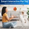 Smart Teasing Dog Ball Remote Control Waterproof Interactive Pet Toy LED Light Dog Bouncing Toy Ball Automatic Rolling Toy Ball