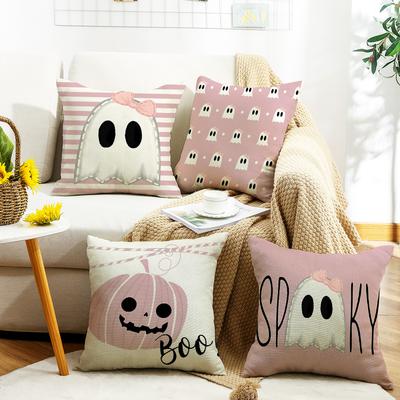New Halloween Pillow Sofa Living Room Pillow Pillow Ghost Letter Print Pillow Cushion
