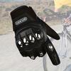 A Pair of Durable Touch-screen Motorcycle and E-bike Gloves with Stainless Steel Protection Not Water-washed Polyester for Outdoor Leisure