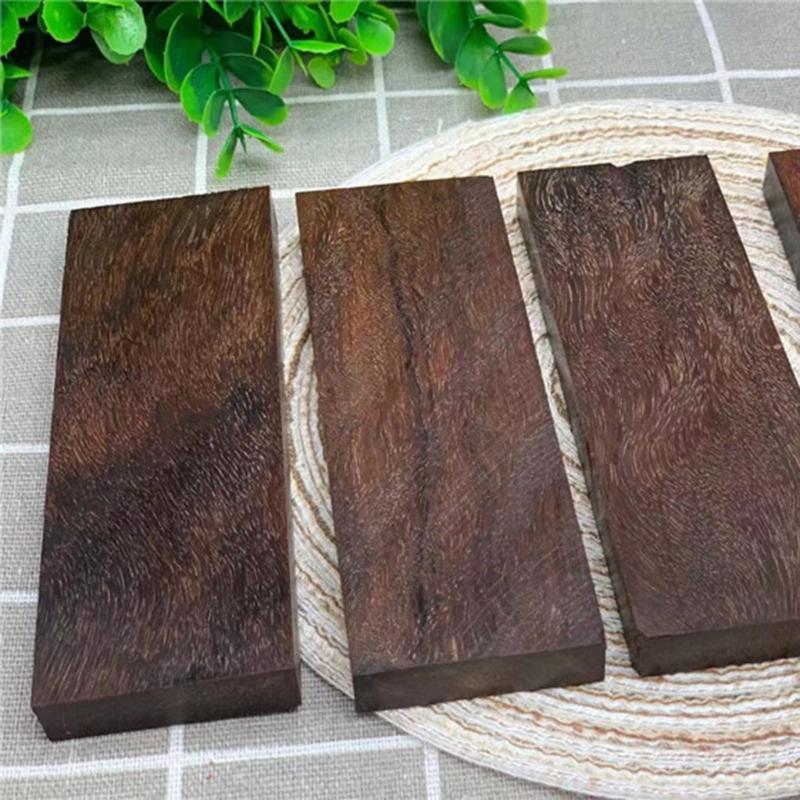 DIY Střenky na nože Střenky na nože, Polotovar rukojeti Exotické střenky na nože Dřevo 12x4x1cm Materiál pro výrobce nožů