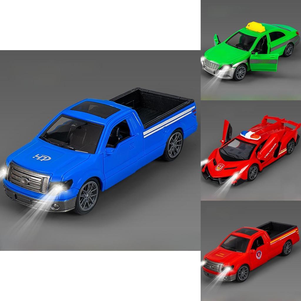 Trägheits-Polizeiauto-Modell mit Licht und Ton für Kinderspielzimmer