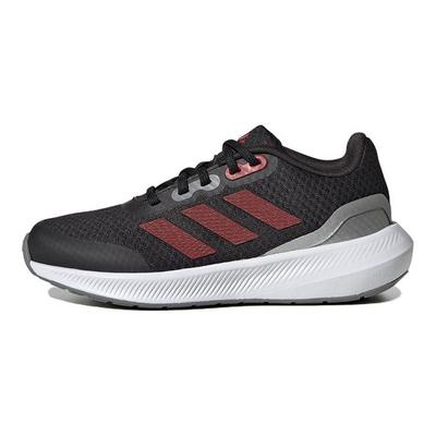 Runfalcon 3.0 Stoff Bequem Vielseitig Rutschfest Niedrig geschnitten Laufschuhe Kinder Sneaker Schwarz Rot IE7252