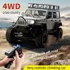 MN128 RC Crawler 1/12 Full Scale 4x4 2.4G Climbing Buggy Vehicle with LED Light 4WD Off-road Remote Control Cars Toys for Kids