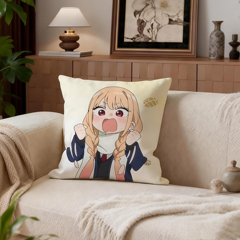 Cute Kitagawa Marin Cushion Cover Cushion Cover Set 4Pcs 50x50 45x45 40x40 Pillowcase Decorative Sofa Home Decor