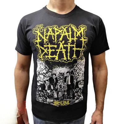 Napalm Death - Scum T-Shirt Black Carcass Morbid Angel