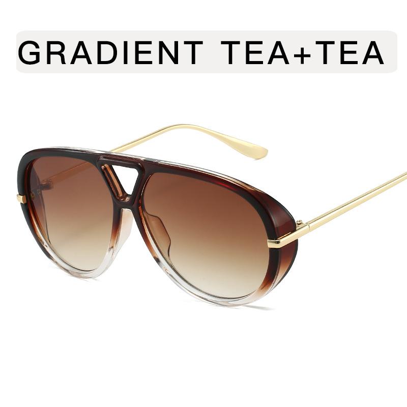 Fashion Stylish Sun Glasses Women Pilot Shape Anti-glare Sunglasses Man Holiday Travelling Sunglass Women